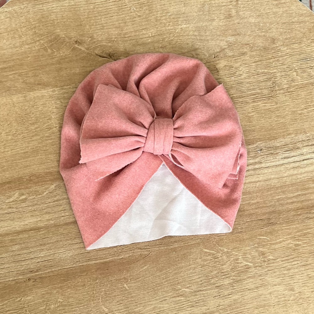 Baby Head Wrap with Bow - Picture 1 of 3